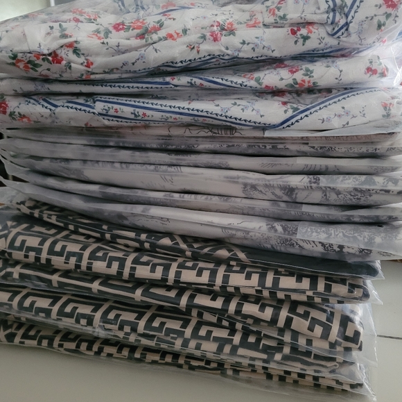 NEW 3 pc. Sleepwear Silk Pajamas Only 5 Sets Available! Listed Separately - Picture 7 of 7